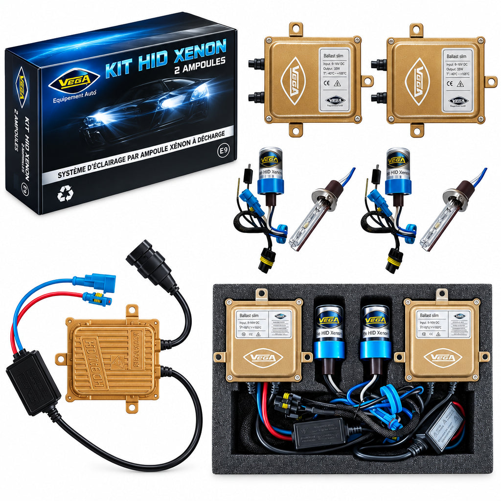 Vega HIDS55-H1-12000K HID Xenon Headlight Kit H1 55W